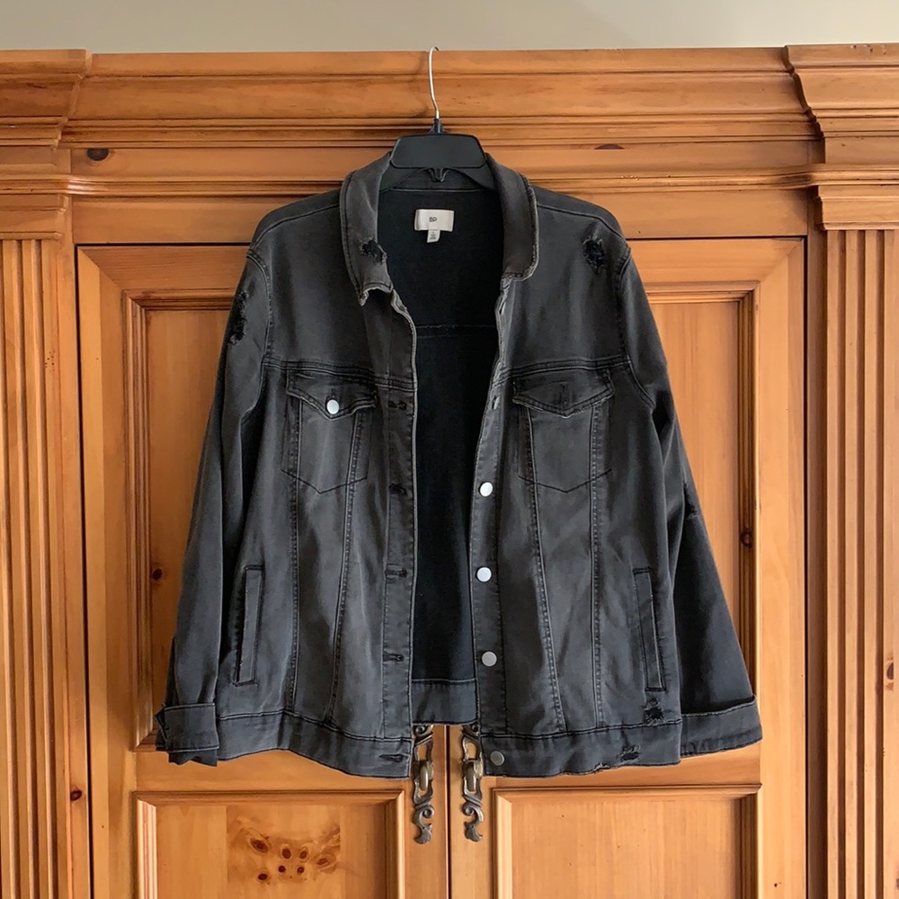 Dark Grey Nordstrom BP Denim Jacket